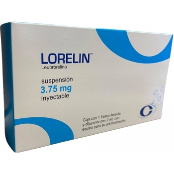 LORELIN (LEUPRORELINE) SUSPENSION 3.75 MG INJECTABLE