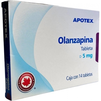 OLANZAPINE 5 MG 14 TABLETS