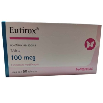 EUTIROX (LEVOTYROXIN SODIUM) 100 MCG 50 TABLETS