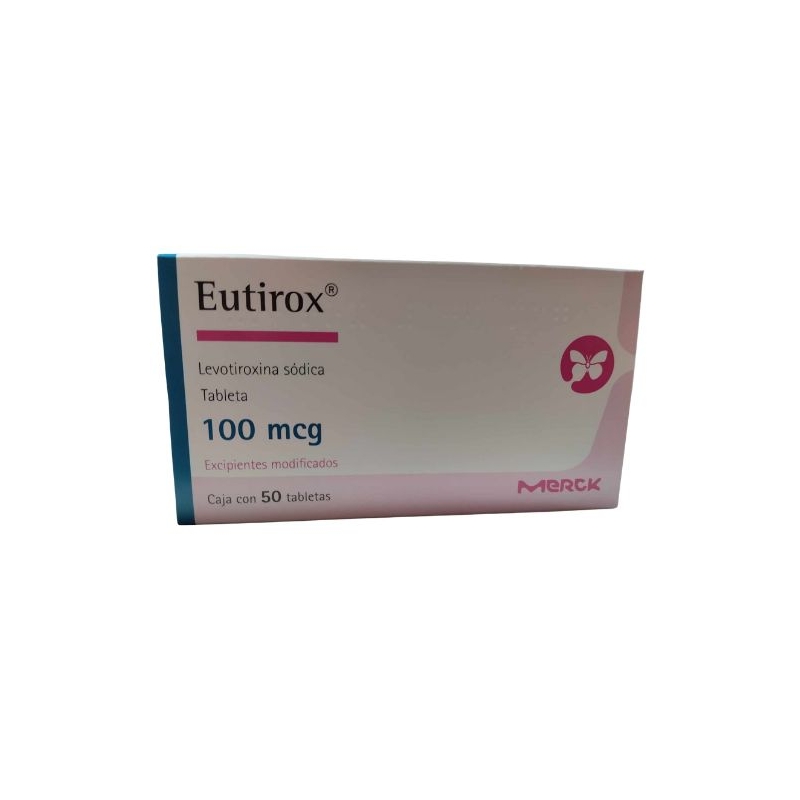 EUTHYROX (LEVOTYROXIN SODIUM) 100 MCG 50 TABLETS - MEXIPHARMACY ...