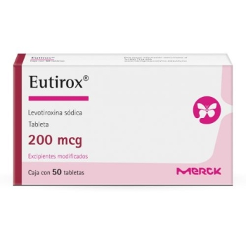 EUTIROX (LEVOTYROXIN SODIUM) 200 MCG 50 TABLETS