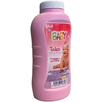 BABY TALCO PARA BEBE ROSA 300 G