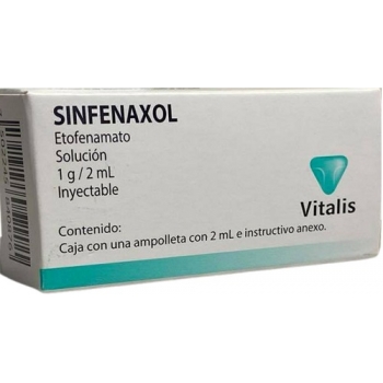 SINFENAXOL (ETHOPHENAMATE) 1G / 2ML SOLUTION