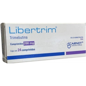 LIBERTRIM (TRIMEBUTINA) 24 COMPRIMIDOS 200 MG