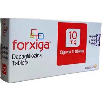 FORXIGA (DAPAGLIFLOZINA) 14 TABLETAS