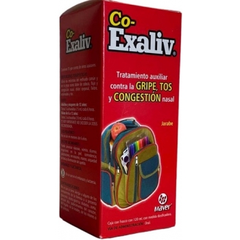 CO-EXALIV JARABE 120 ML