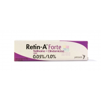 RETIN-A FORTE (TRETINOINA/CLINDAMICINA) 0.05%/1.0%  GEL 30G