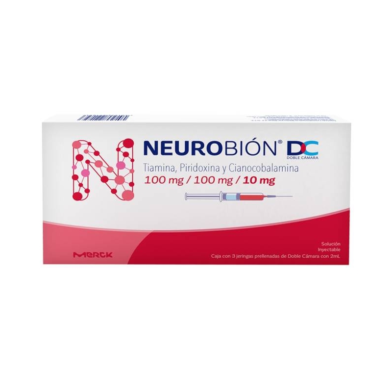 NEUROBION (TIAMINA, PIRIDOXINA Y CIANOCOBALAMINA) SOLUCION 2ML