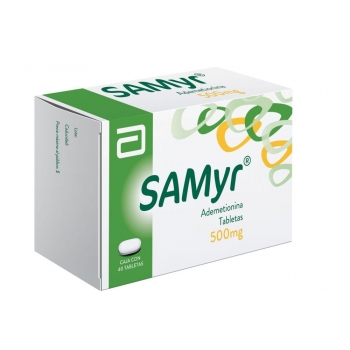 SAMYR 500MG 40 TABLETAS