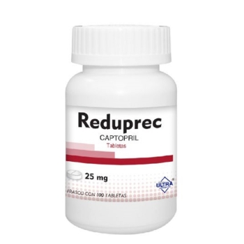 REDUPREC (CAPTOPRIL) 100 TABLETAS 25MG