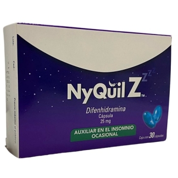 NYQUIL Z (DIPHENHYDRAMINE) 25MG 30 CAP