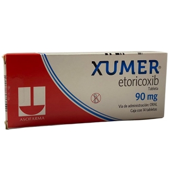 XUMER (ETORICOXIB) 90MG 14 TAB