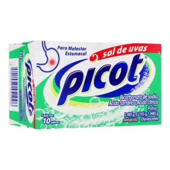 SAL DE UVAS PICOT (SODIUM BICARBONATE) 10SOBRES