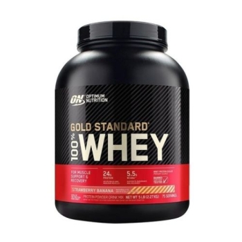 ON 100% WHEY GOLD STD 5 LBS STAW-BANANA