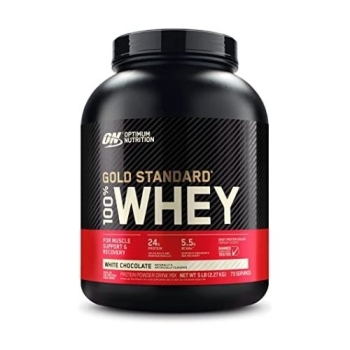 GOLD STANDARD 100% WHEY WHITE CHOCOLATE 5 LB 73 SRVS