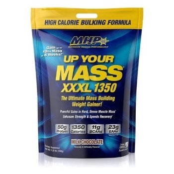 MHP UP YOUR MASS XXXL 1350 12 LBS MILK CHOCOLATE