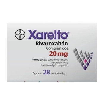 XARELTO RIVAROXABAN 20 MG 28 TABS