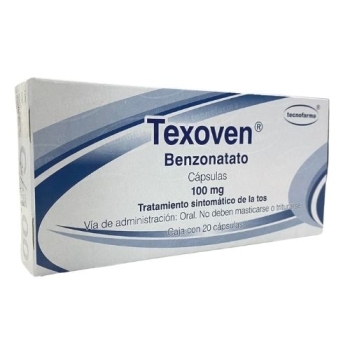 TEXOVEN (BENZONATATO) 20CAPS 100MG