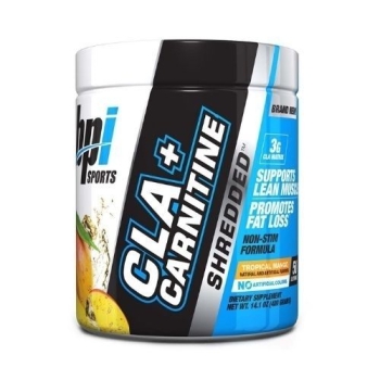 BPI CLA+CARNITINE SHREDDED 50 SERV TROPICAL MANGO