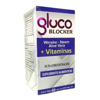 GLUCO BLOCKER 500MG 60 CAP