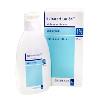 NUTRACORT SOL LOC 1% 120ML  *D8*