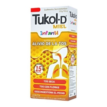 TUKOL D CHILDREN HONEY SYRUP 120ML (THIS PRODUCT IS AVAILABLE ONLY TO CUSTOMERS WITHIN MEXICO)