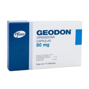 GEODON 80MG 14 CAPSULES