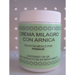 CREMA MILAGRO CON ARNICA 120G