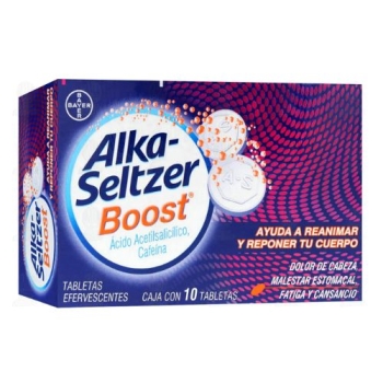 ALKA-SELTZER BOOST (SODIUM BICARBONATE / CITRIC ACID / ACETYLSALICSYLIC ACID) 10TAB