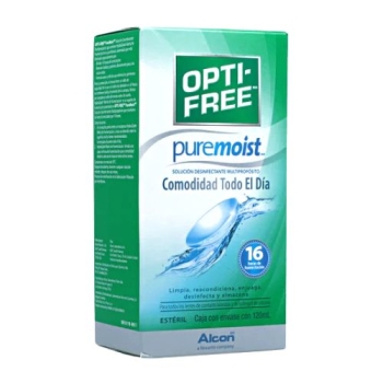 OPTI-FREE PURE MOIST 120 ML (ESTE PRODUCTO SOLO SE PUEDE ENVIAR A CLIENTES DENTRO DE MÉXICO)