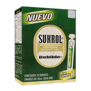 SUKROL LIQ 10PCS 10ML (THIS PRODUCT CAN ONLY BE SHIPPED TO CUSTOMERS WITHIN MEXICO)