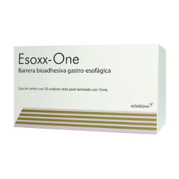 ESOXX ONE (BARRERA BIOADHESIVA GASTRO-ESOFAGICA) 20 STICK PACKS DE 10ML