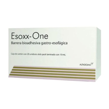 ESOXX ONE (BARRERA BIOADHESIVA GASTRO-ESOFAGICA) 20 UNIDOSIS DE 10ML