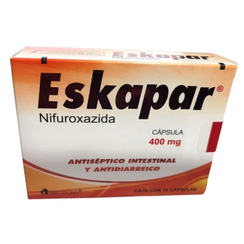 ESKAPAR (NIFUROXAZIDE) 400MG  16CAPS