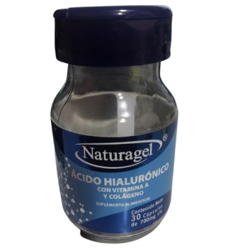 Ácido Hialurónico 700mg, 30 Cápsulas