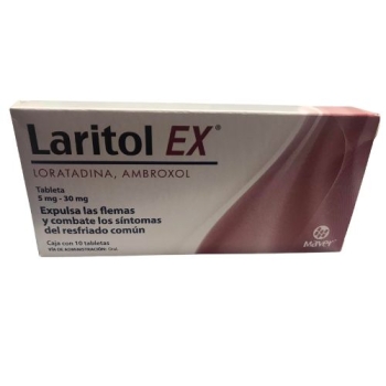 LARITOL EX 5 MG / 30 MG 10 TAB