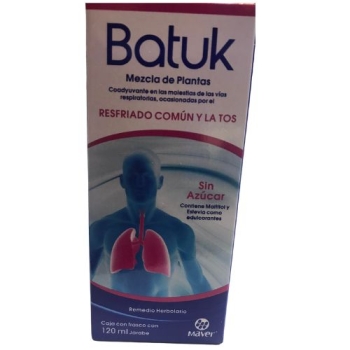 BATUK JARABE SIN AZUCAR 120ML - This product is available only to customers within Mexico