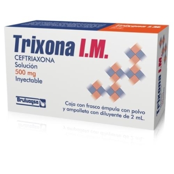 ROCEPHIN (CEFTRIAXONE) I.M. 500 MG INJECTION *THIS PRODUCT IS ONLY AVAILABLE IN MEXICO