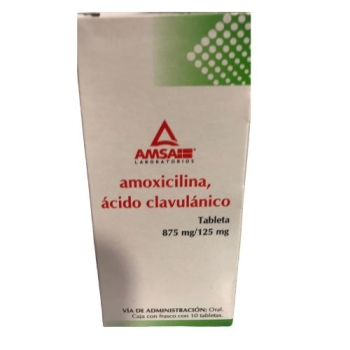 AUGMENTIN (AMOXICILLIN / CLAVULANIC ACID) 12H 10TAB