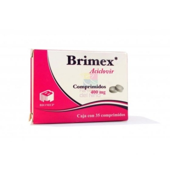 BRIMEX (ACICLOVIR) 400MG 35COMPRIMIDOS