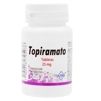 TOPIRAMATO (TOPIRAMATO) 25MG 60TABLETAS