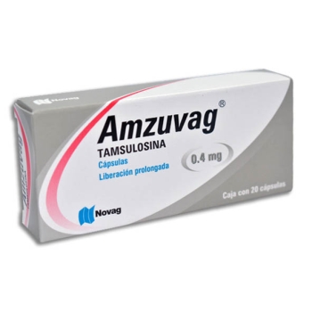 AMZUVAG (TAMSULOSINA) 0.4MG 20CAP LP