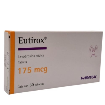 EUTIROX (LEVOTIROXINA SODICA) 175MCG 50 TABLETAS