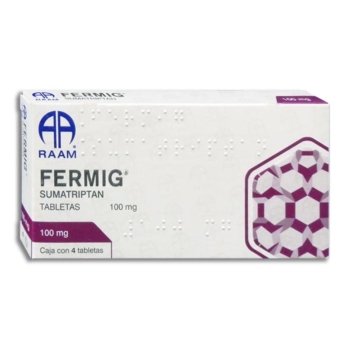 FERMIG (SUMATRIPTAN) 100MG 4TABS