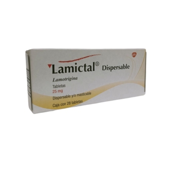 LAMICTAL (LAMOTRIGINA) 25MG 28 TABS