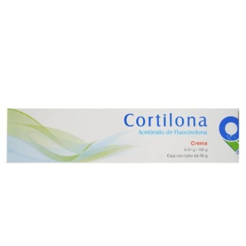 CORTILONA (ACETONIDO DE FLUCINOLONA) 0.01G / 100G 30G CREMA