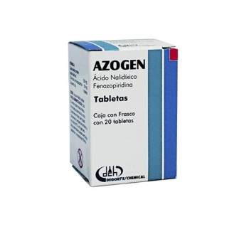 AZOGEN (NALIDIXIC ACID / PHENAZOPYRIDINE) 500MG / 50MG 20TABS