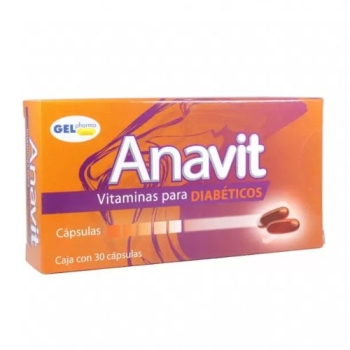 ANAVIT (VITAMINAS PARA DIABETICOS) 30CAPS