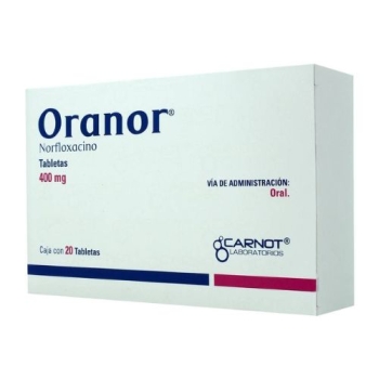 ORANOR (NORFLOXACIN) 400MG 10TABS
