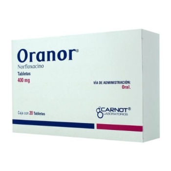 ORANOR (NORFLOXACINO) 400MG 10TABS